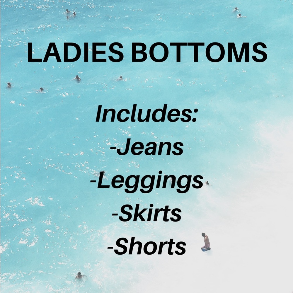 CATEGORY: LADIES BOTTOMS